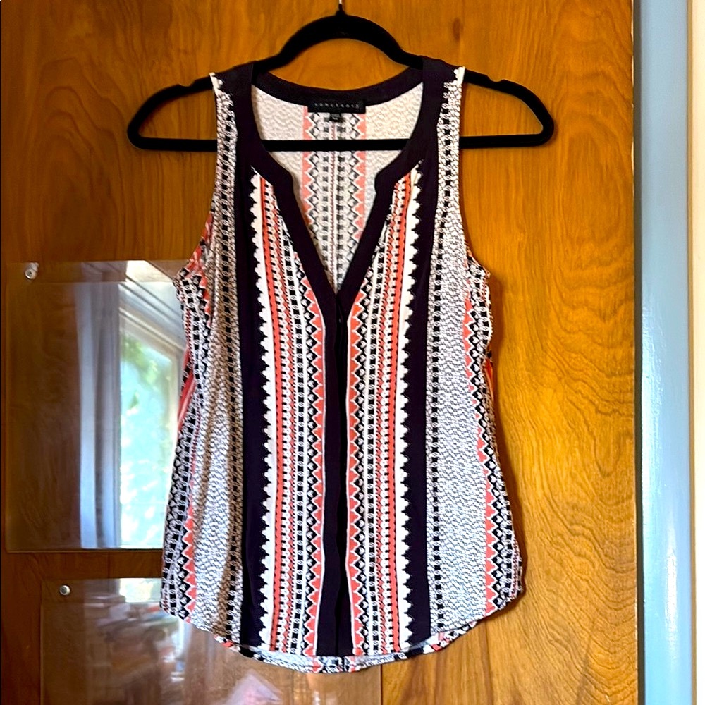 Sanctuary Women’s Striped Sleeveless Tank Top